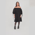 KOI_Bespoke Lullabite Puff Sleeve Black Bow Dress_VID