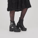 Astro_Silver_Star_and_Moon_Chunky_Boots_VID