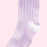 Polly Pocket Ruffle Socks- Purple