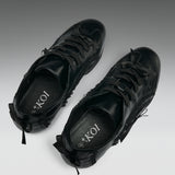 Spellbound Lace Up Pumps- Black