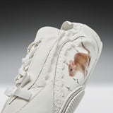Spellbound Sparkling Rat Lace Up Pumps- White