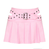 Sugar Byte Pleated Mini Skirt - Baby Pink
