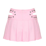Sugar Byte Pleated Mini Skirt - Baby Pink