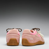 Wanderlust Flat Pearl Trainers - Dusty Pink