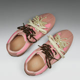 Wanderlust Flat Pearl Trainers - Dusty Pink