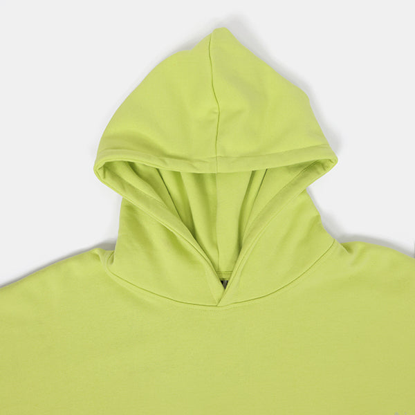 Pickled slime oversized hoodie - Tops - KOI Footwear - Green - Hood Detail