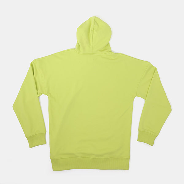 Pickled slime oversized hoodie - Tops - KOI Footwear - Green - Back View