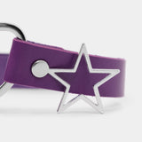 Purple Starshine Choker - Accessories - KOI Footwear - Purple - Side Detail