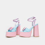 KOI Footwear Galactic Kawaii Princess Platform Heels Vegan Heels