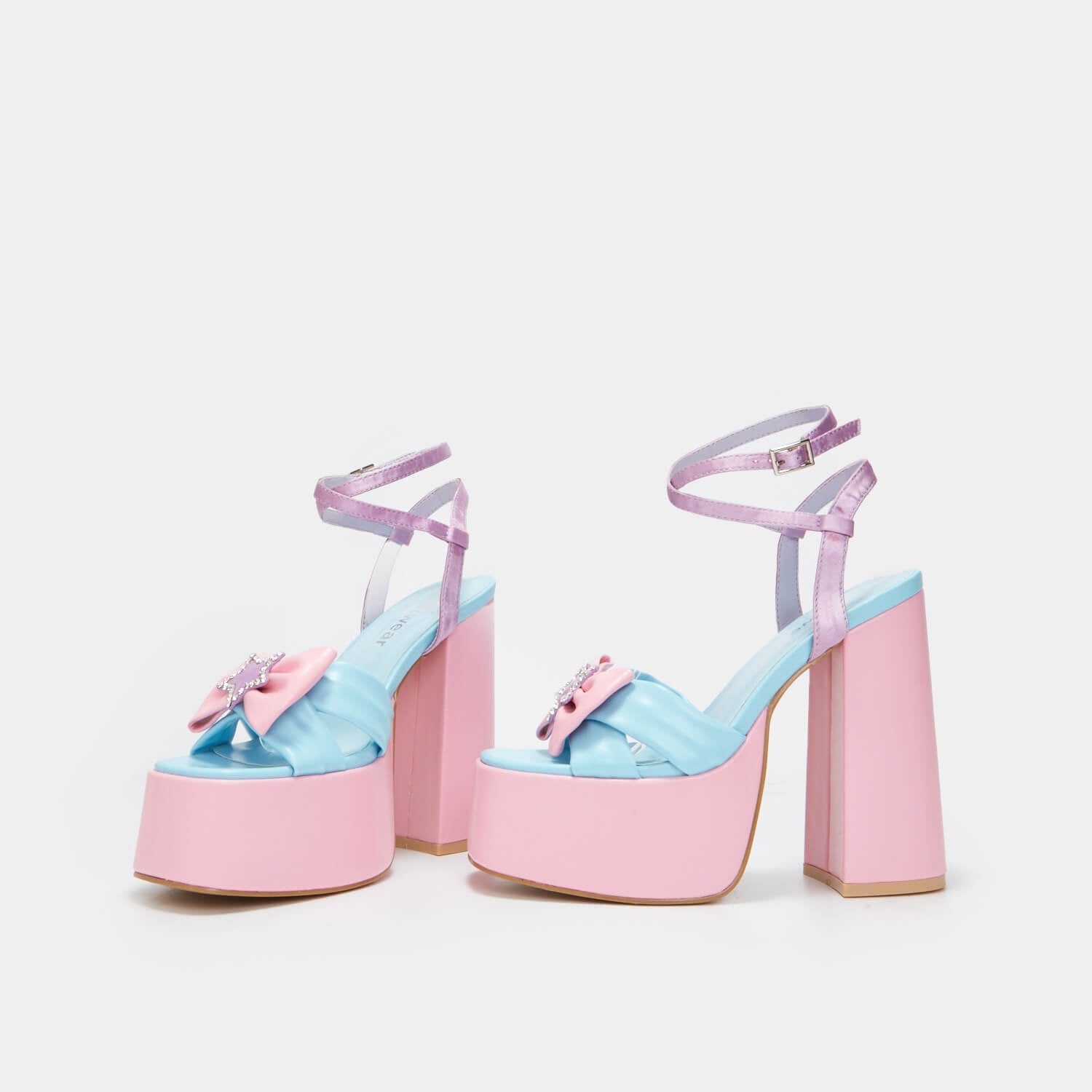KOI Footwear Galactic Kawaii Princess Platform Heels Vegan Heels
