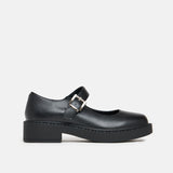 Kishi Tale Black Flat Mary Jane Shoes