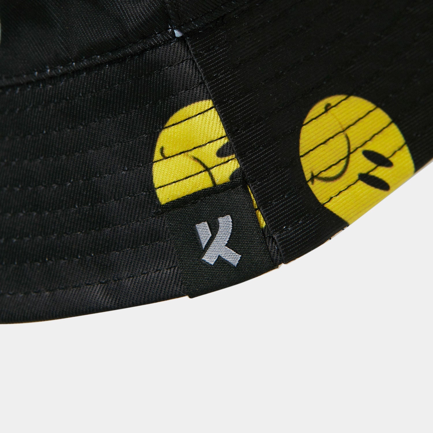 Mixed Emotions Black Bucket Hat - Accessories - KOI Footwear - Black - Logo Detail