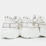 Jinx White Mystic Charm Trainers - Trainers - KOI Footwear - White - Back Detail