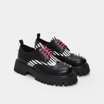 KOI Footwear The Culture Men's Steampunk Brogues Vegan Chunky Platform Shoes