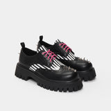 KOI Footwear The Culture Men's Steampunk Brogues Vegan Chunky Platform Shoes