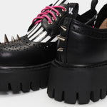KOI Footwear The Culture Men's Steampunk Brogues Vegan Chunky Platform Shoes