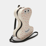 Kev Crossbody Bag - Accessories - KOI Footwear - Beige - Three-Quarter View