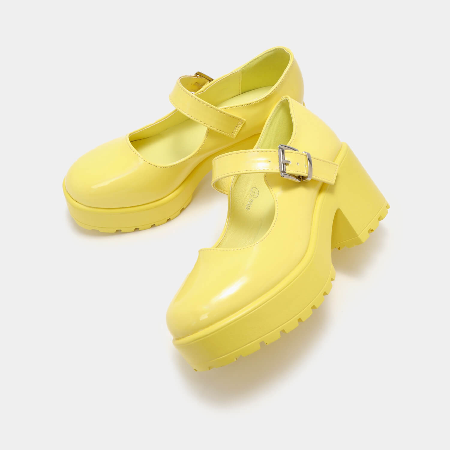 Tira Mary Jane Shoes 'Sunshine Yellow Edition' - Mary Janes - KOI Footwear - Yellow - Top View