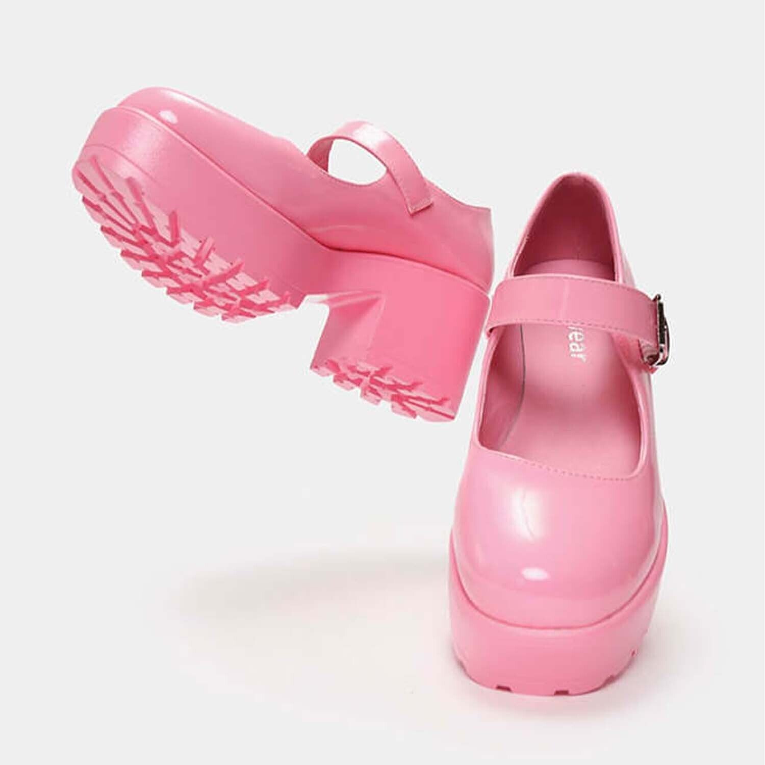 Tira Mary Jane Shoes 'Pink Princess Edition' - Mary Janes - KOI Footwear - Pink - Front View