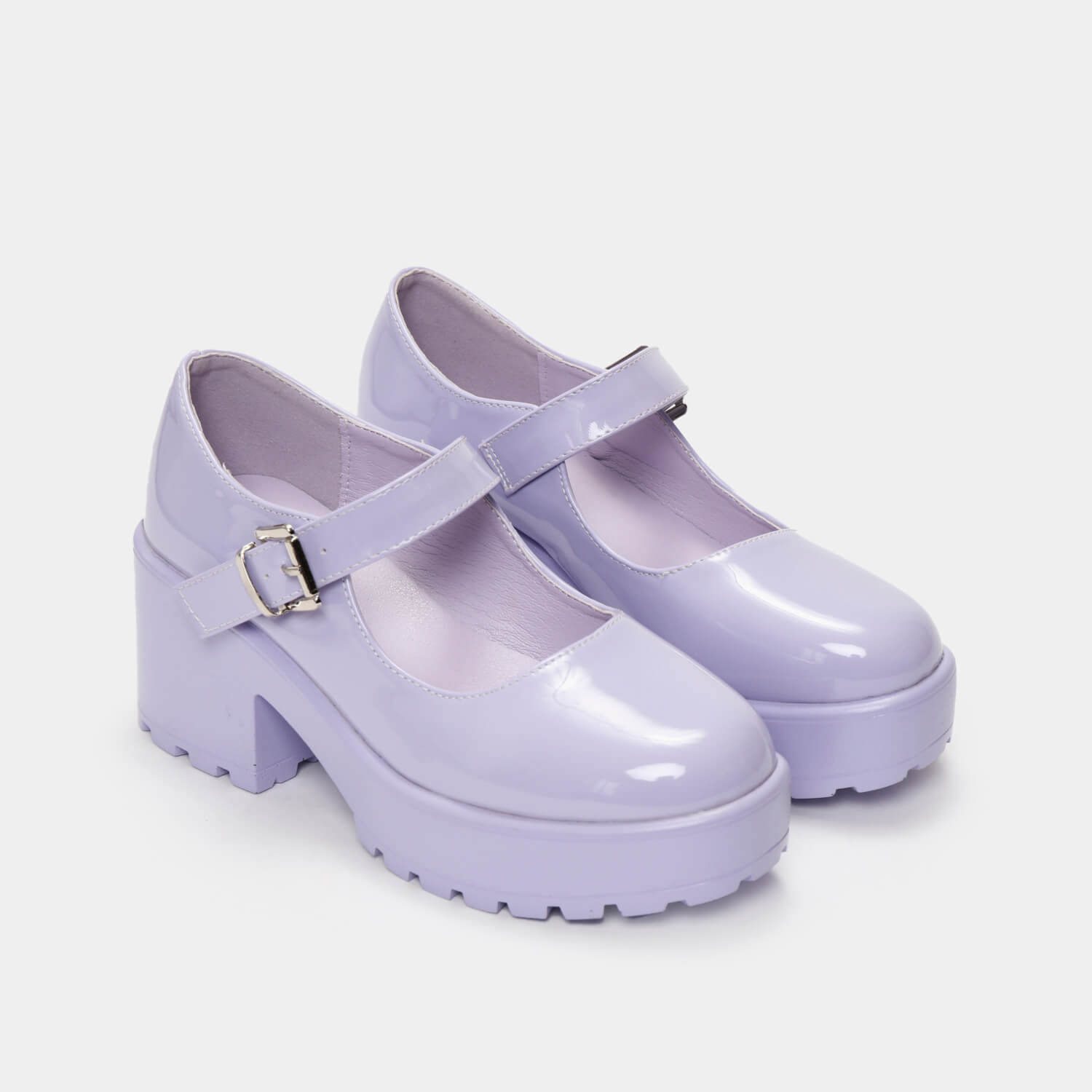Tira Mary Janes ' Lilac Nectar Edition' - Mary Janes - KOI Footwear - Purple - Three-Quarter View