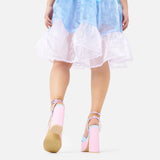 KOI Footwear Galactic Kawaii Princess Platform Heels Vegan Heels