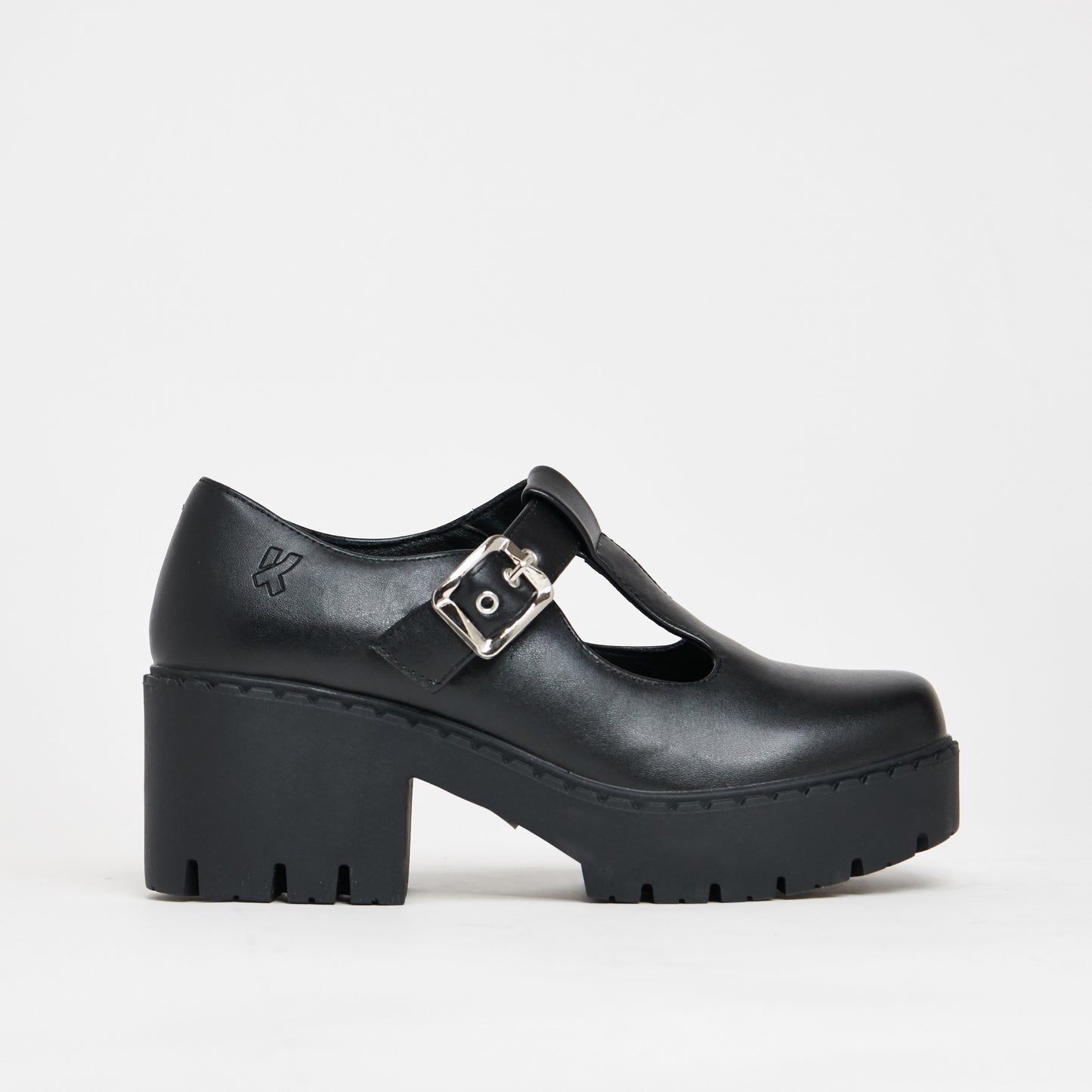 Kazuki Switch Mary Jane Shoes - Mary Janes - KOI Footwear - Black - Side View