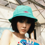 Aqua Koi Bucket Hat - Accessories - KOI Footwear - Blue - Main View