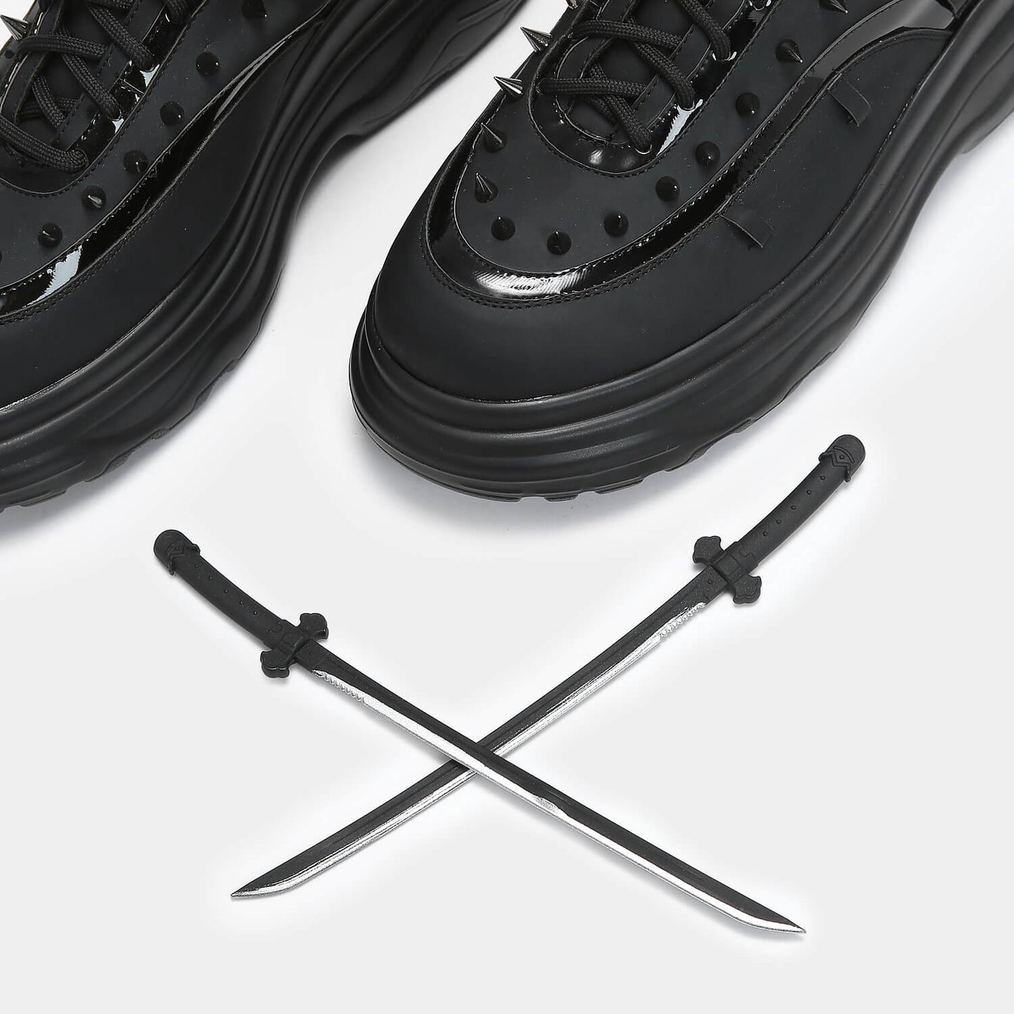 Takeda Sword Trainers - Trainers - KOI Footwear - Black - Detail